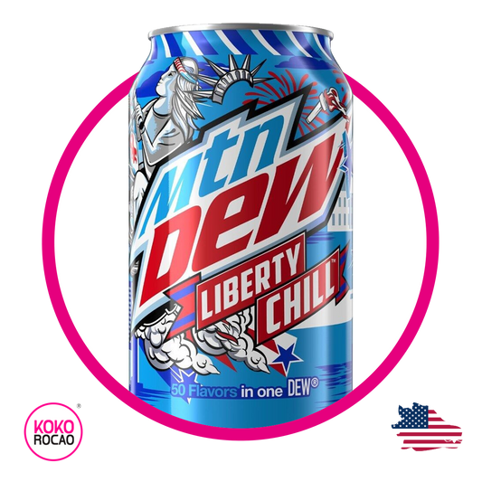 Lata de MTN Dew Liberty Chill 355 ml