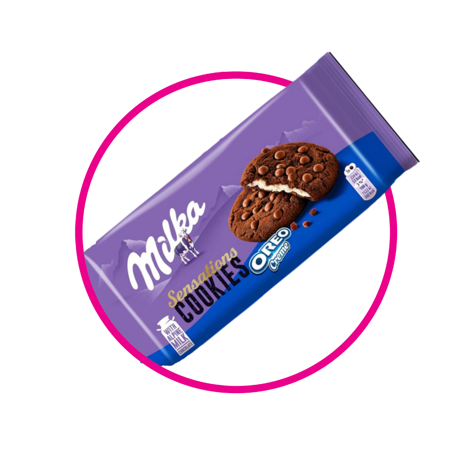 Caja de Milka Oreo Sensations 156 g