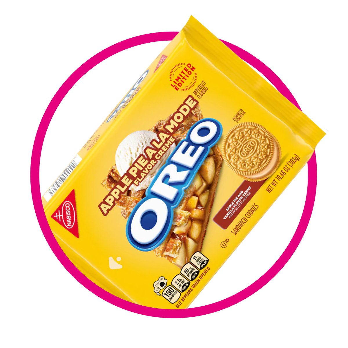 Caja de Nabisco Oreo Apple Pie a la Mode 303 g
