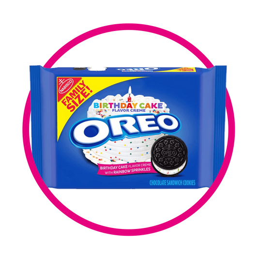 Caja de Nabisco Oreo Galletas Birthday Cake 482 g