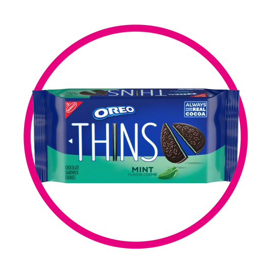 Caja de Nabisco Oreo Thins Mint 334 g