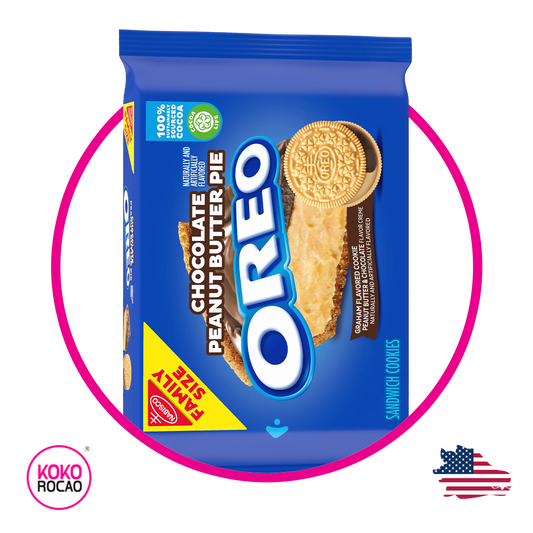 Caja de Nabisco Oreo Chocolate&Peanut Butter 482 g