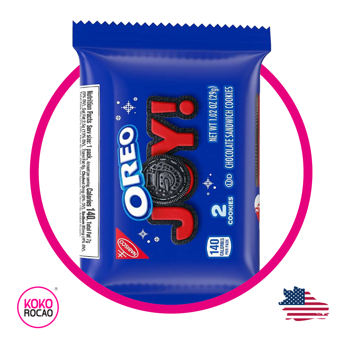 Caja de Nabisco Oreo Joy 530 g