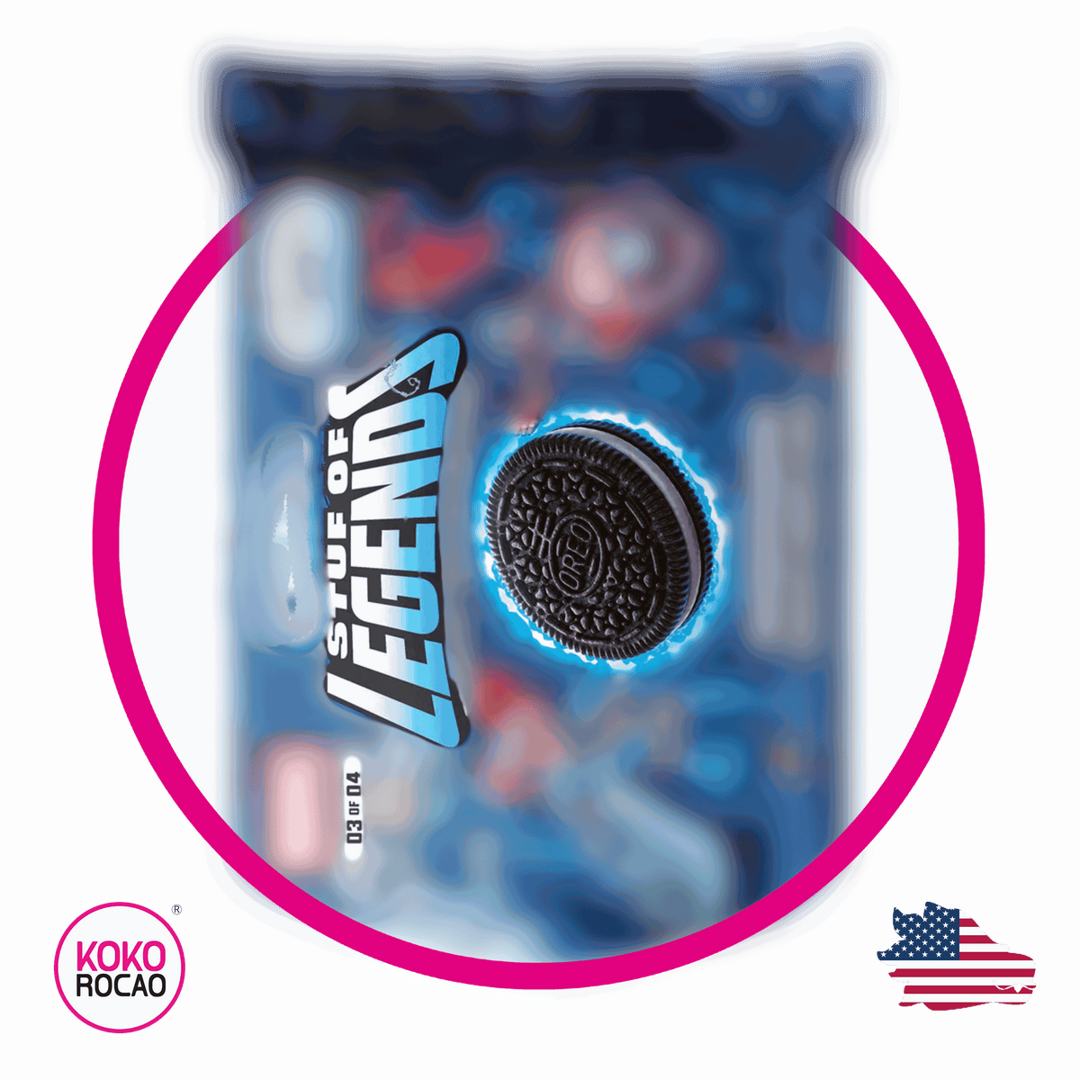 Bolsa de Nabisco Oreo Marvel Legends 303 g