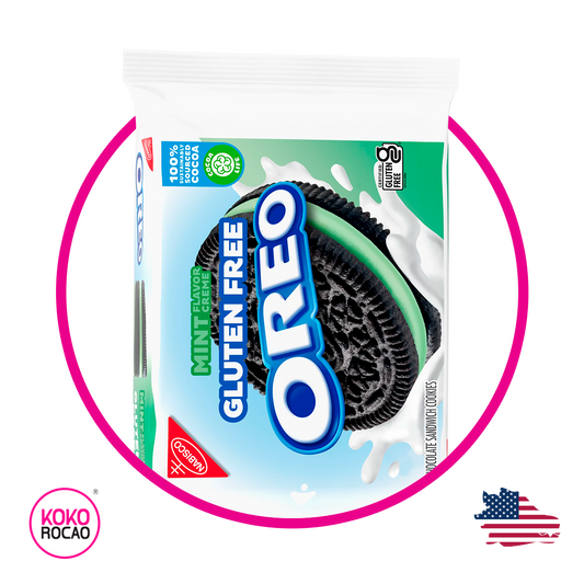 Bolsa de Nabisco Oreo Mint Gluten Free 353 g