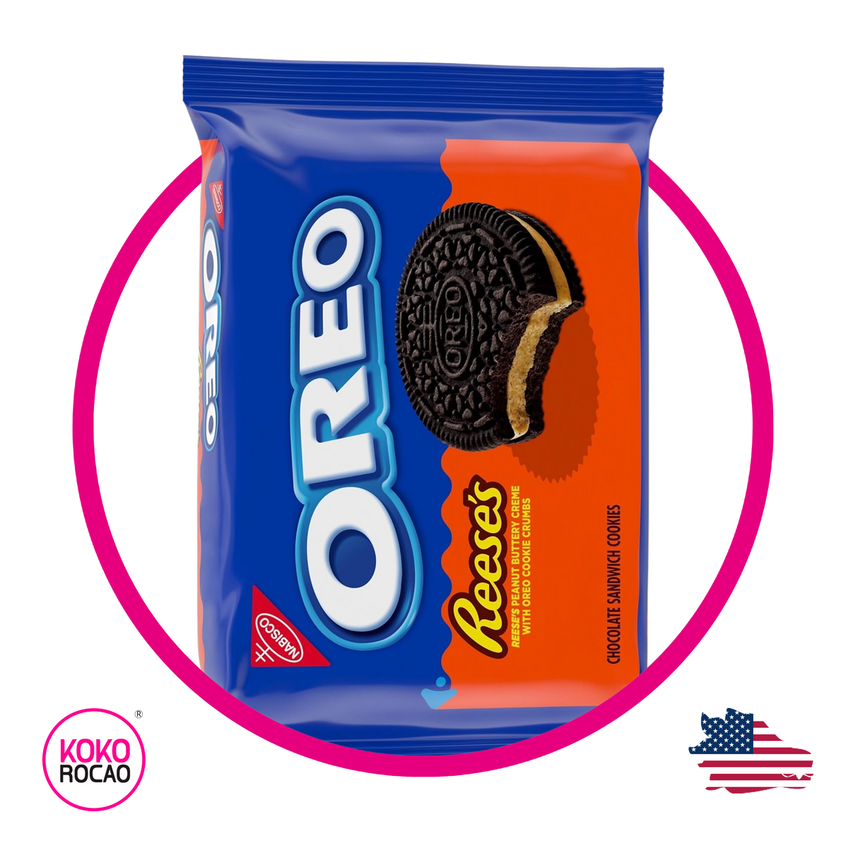 Bolsa de Nabisco Oreo Reese´s 350 g