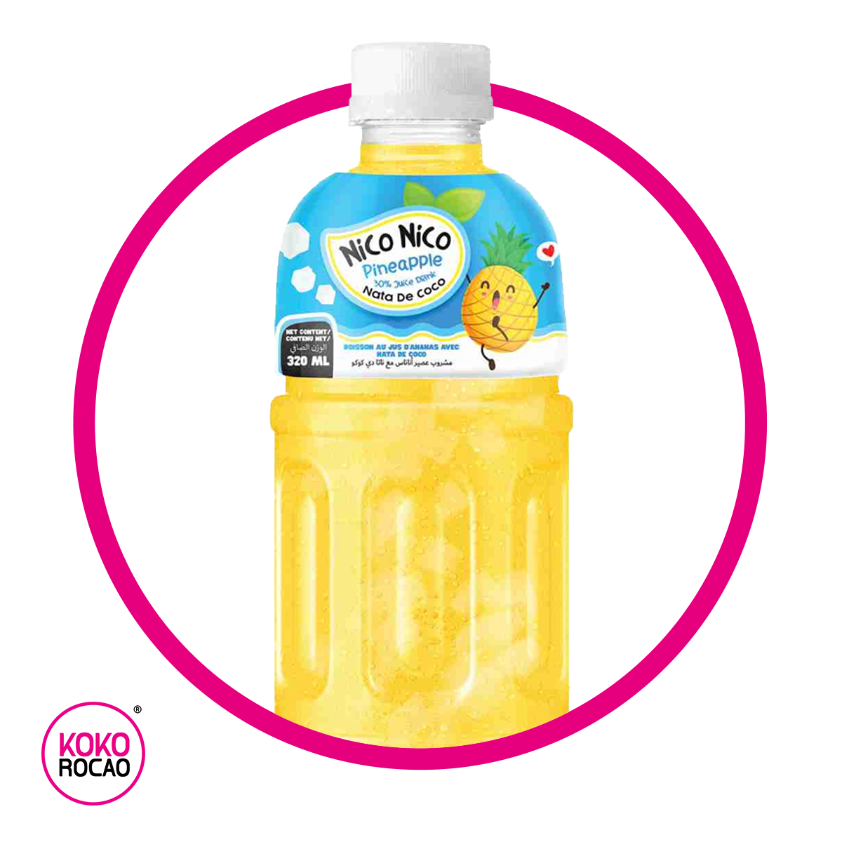 Nawon Nico Nico Pineapple Bottela 320 ml