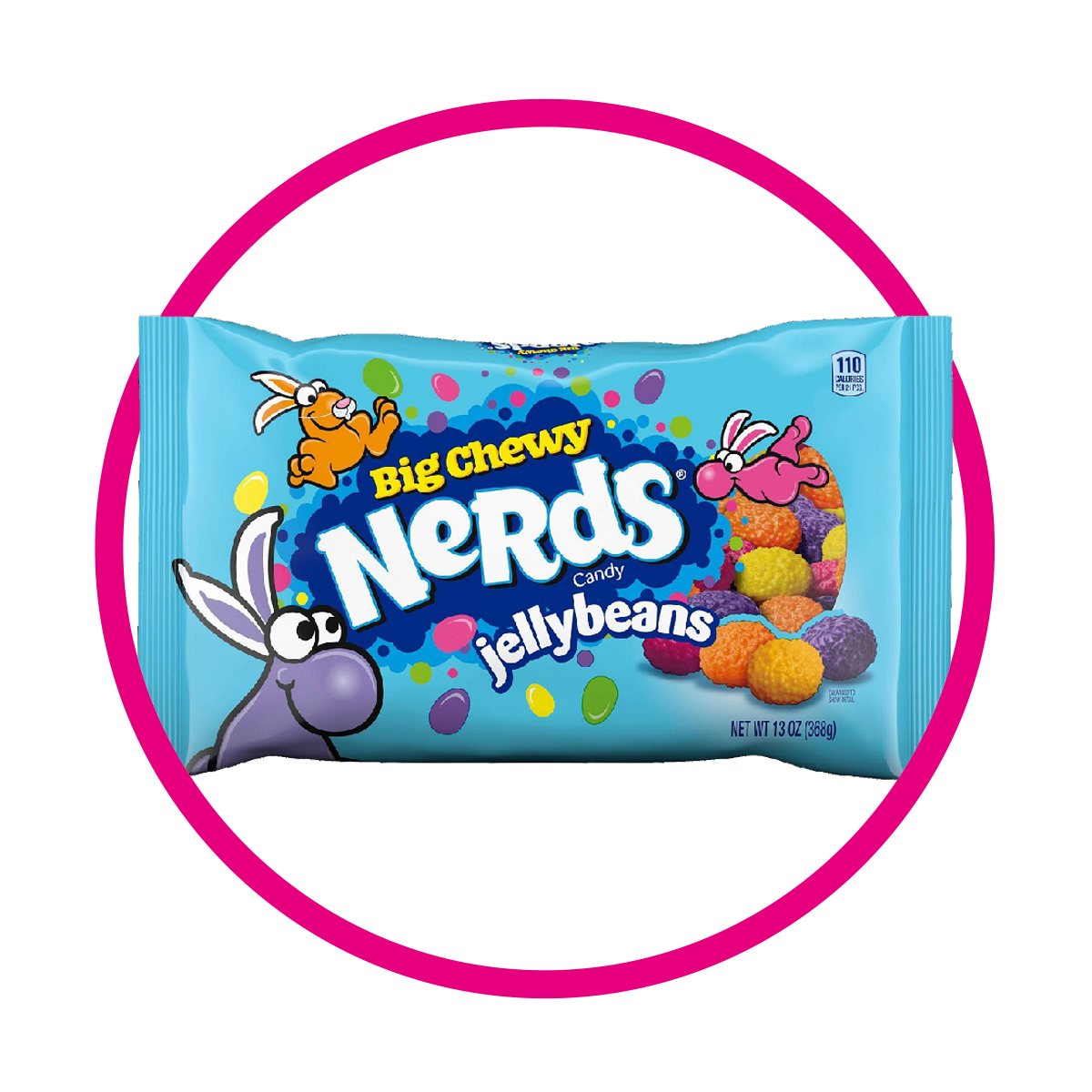 Bolsa de Nerds Big Chewy Jelly Beans 368 g