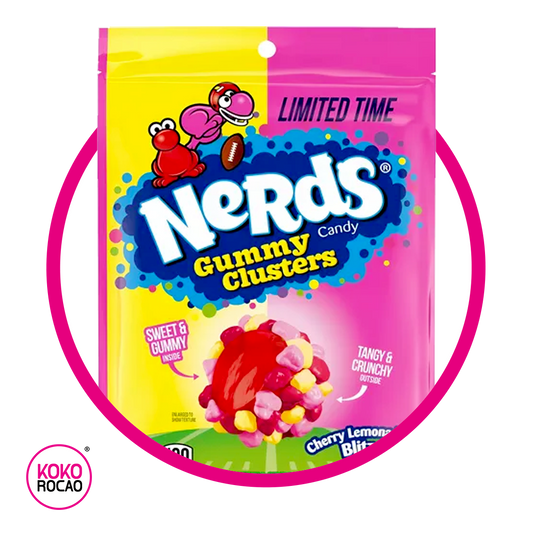Bolsa de Nerds Clusters Cherry Lemonade 226 g