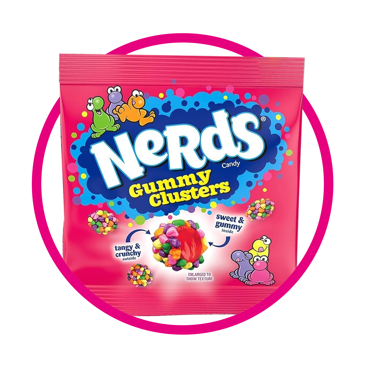 Bolsa de Nerds Clusters Rainbow Chirris