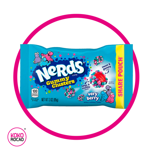 Bolsita de Nerds Clusters Very Berry 85 g