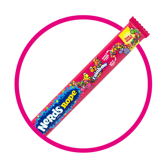 Nerds Rope Rainbow 26 g