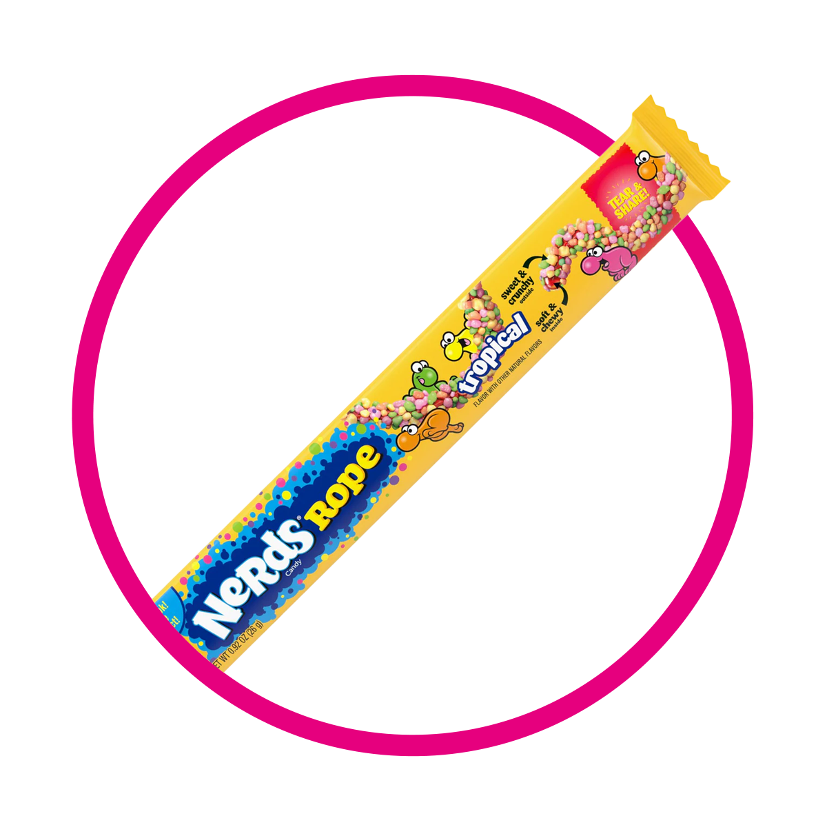 Nerds Rope Tropical 26 g
