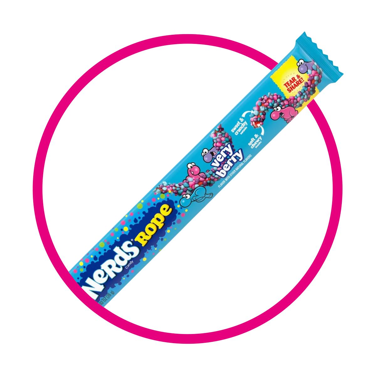 Nerds Rope Very Berry 26 g