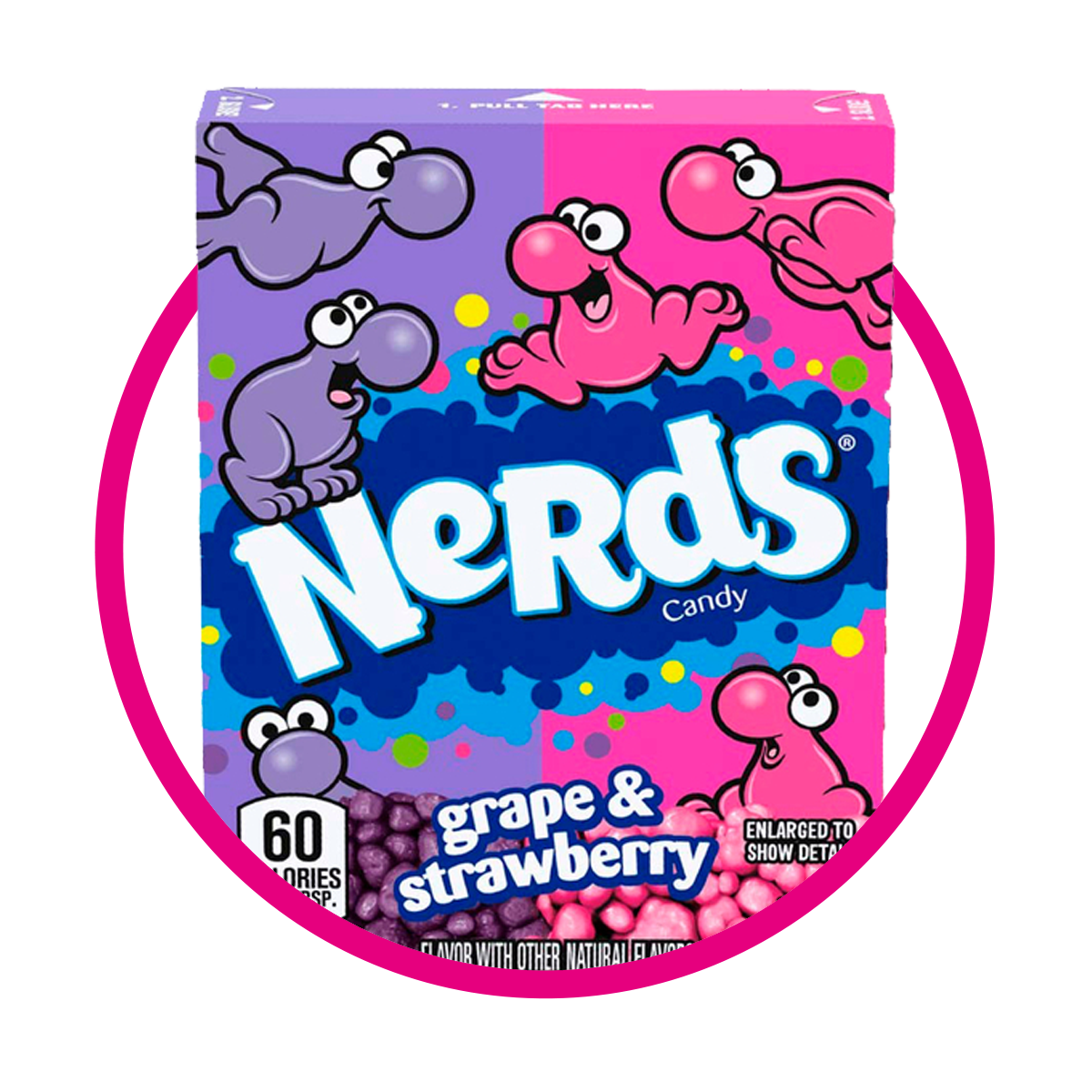 Caja de Nerds Strawberry & Grape 46.7 g