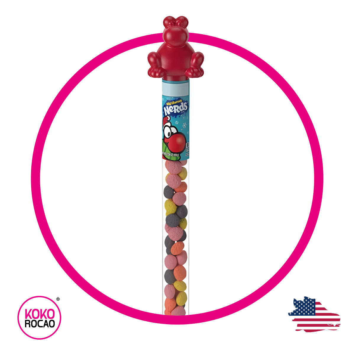 Nerds Big Chewy Tubo 66 g