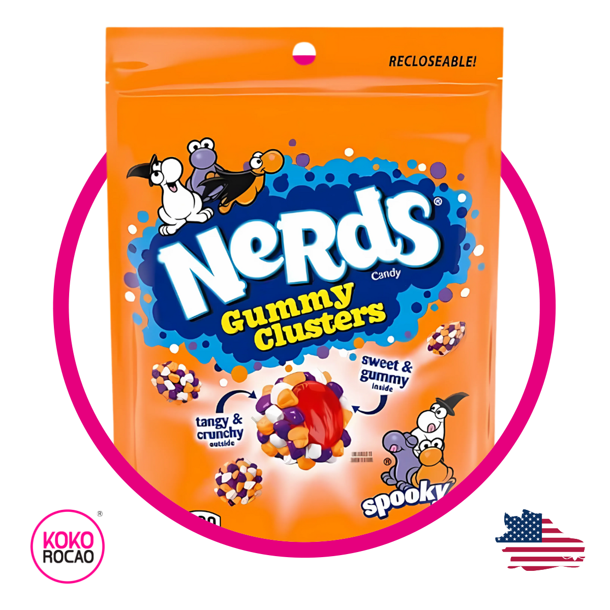 Bolsa de Nerds Clusters Spooky 227 g
