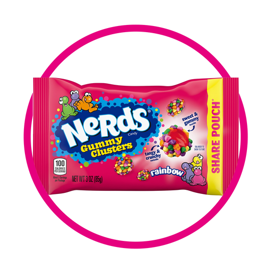 Bolsa de Nerds Clusters 85 g