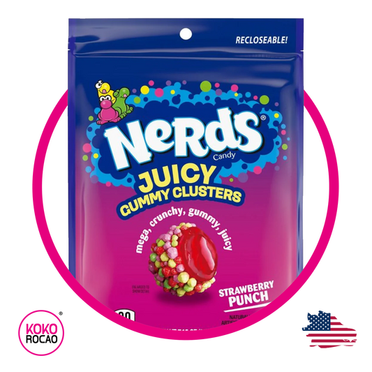 Bolsa de Nerds Clusters Juicy 202 g