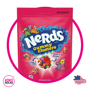 Bolsa de Nerds Clusters Rainbow 226 g