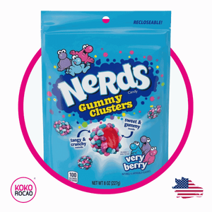 Bolsa de Nerds Clusters Very Berry 227 g