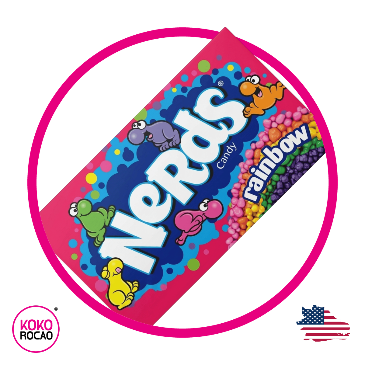 Caja de Nerds Rainbow 141 g