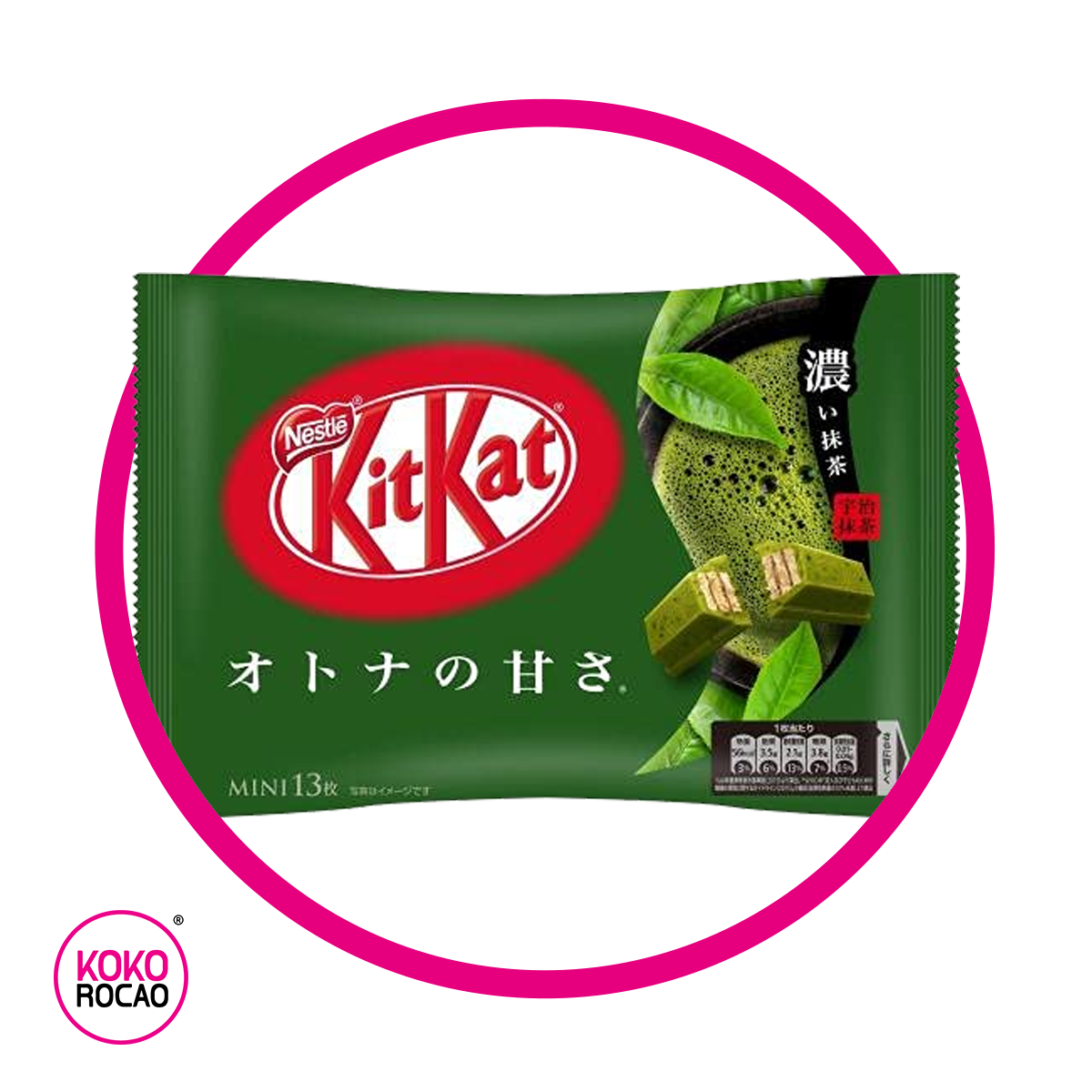 Bolsa de Nestlé KitKat Matcha 113 g