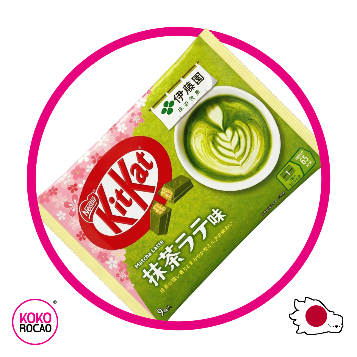 Bolsa de Nestlé Kit Kat Matcha Latte 114 g