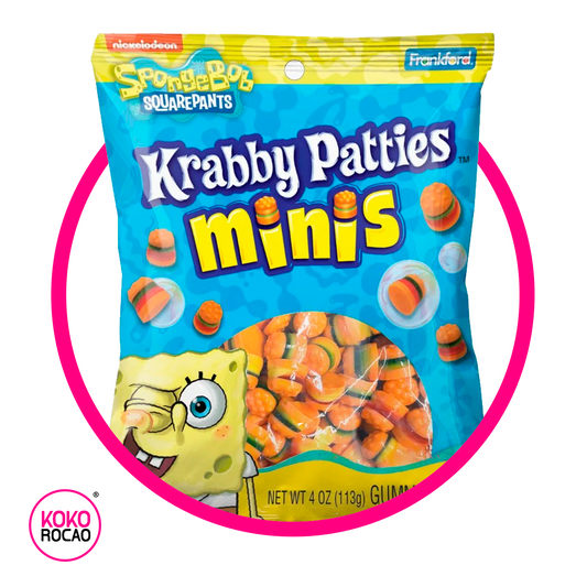 Bolsa de Nickelodeon Krabby Patties Minis 142 g