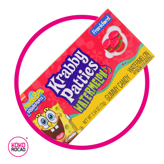 Caja de Nickelodeon Krabby Patties Watermelon 72 g