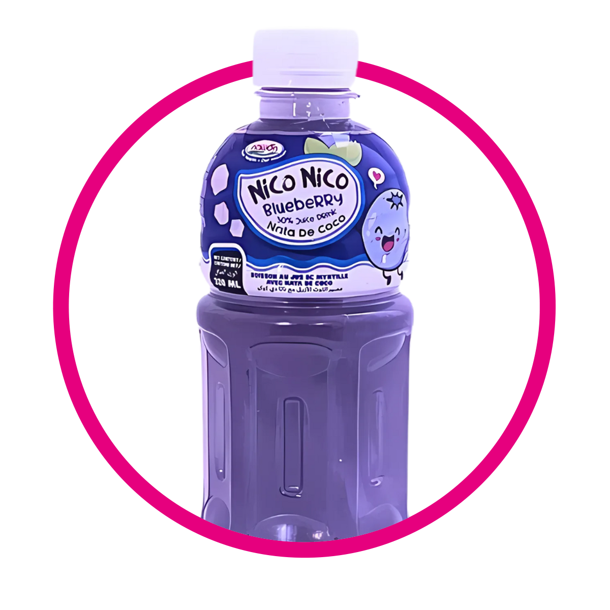 Botella de Nawon Nico Nico Blueberry 320 ml