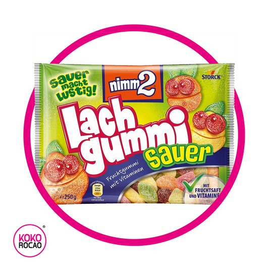 Bolsa de NIMM2 Lanch Gummi Sour 250 g