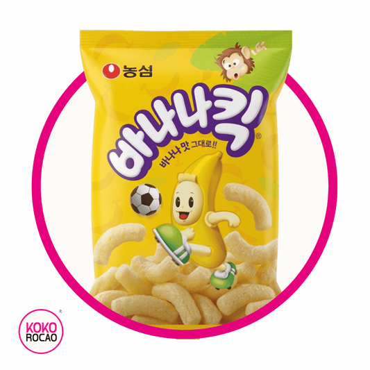Bolsa de Nongshim Banana Kick 45 g