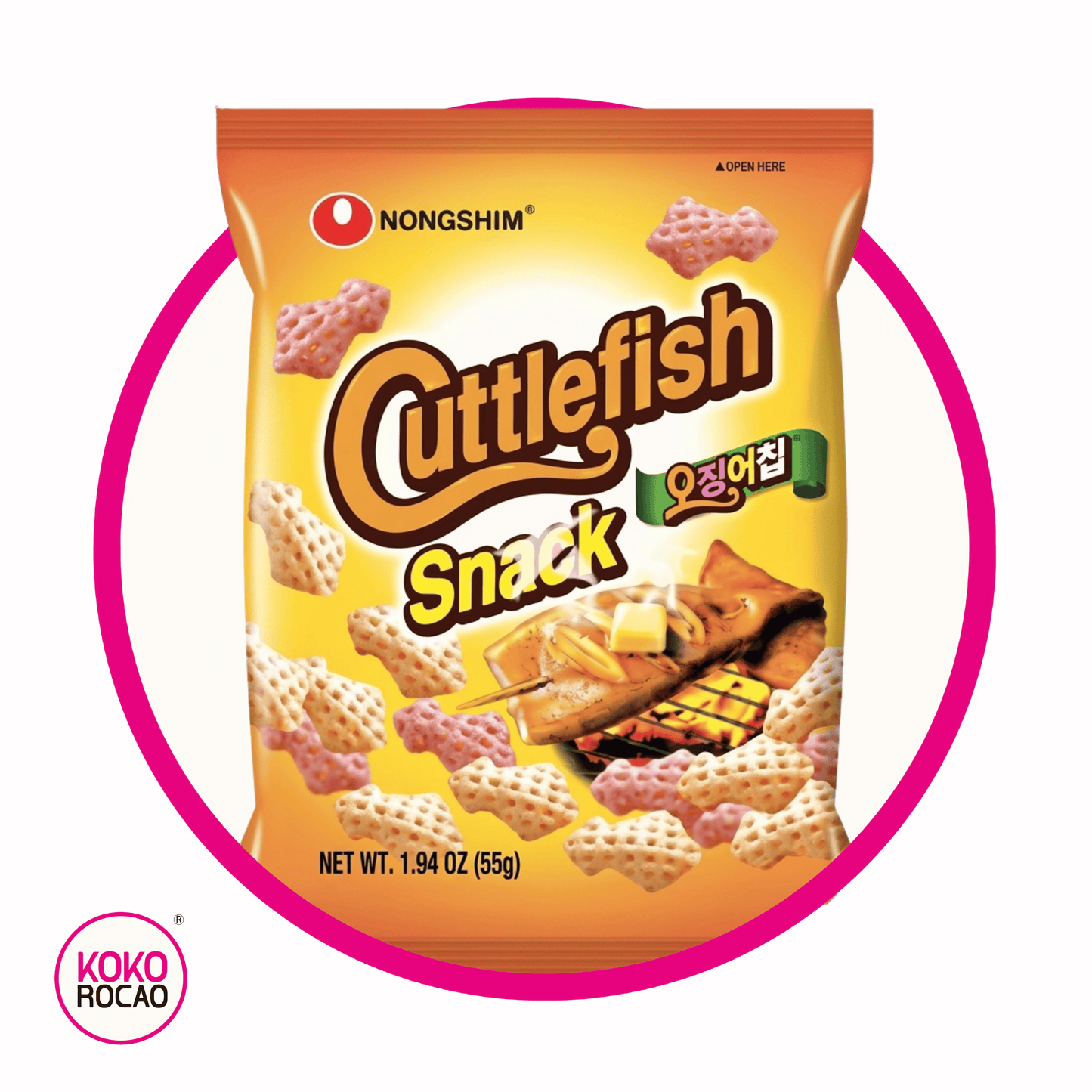 Bolsa de Nongshim Cuttlefish 55 g