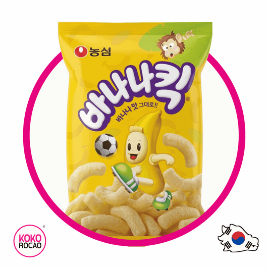 Bolsa de Nongshim Banana Kick 45 g
