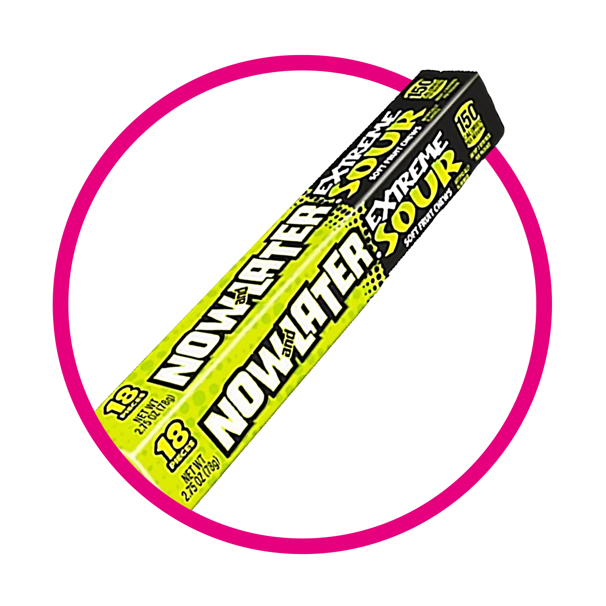 Now And Later Extreme Sour 78 g
