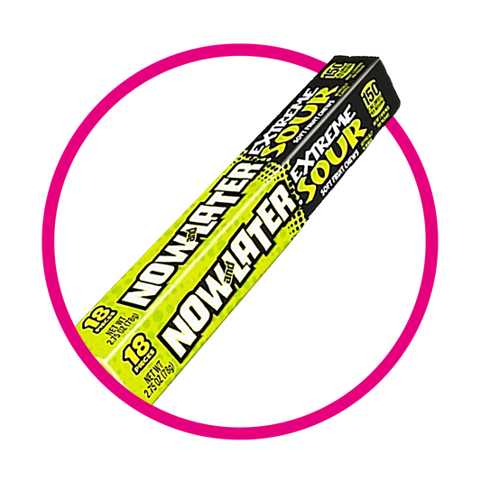 Now And Later Extreme Sour 78 g