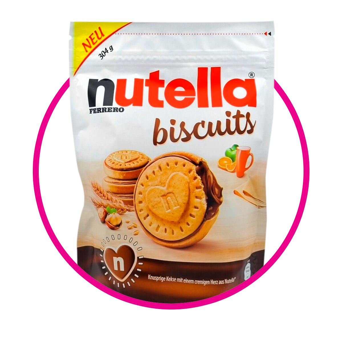 Bolsa de Nutella Biscuits 276 g