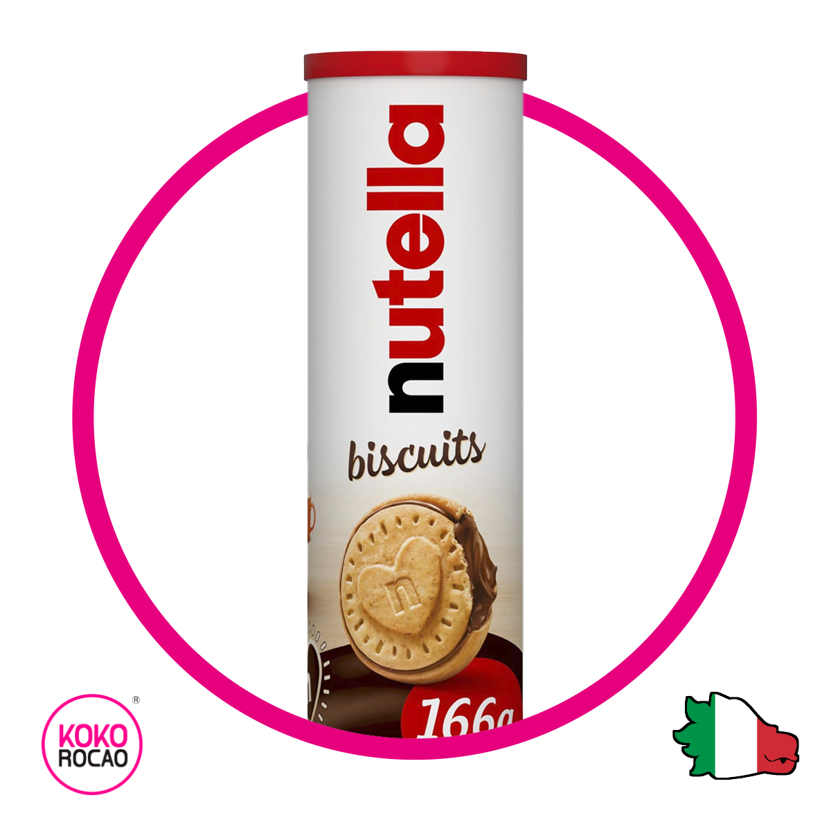 Nutella Biscuits Tubo 166 g