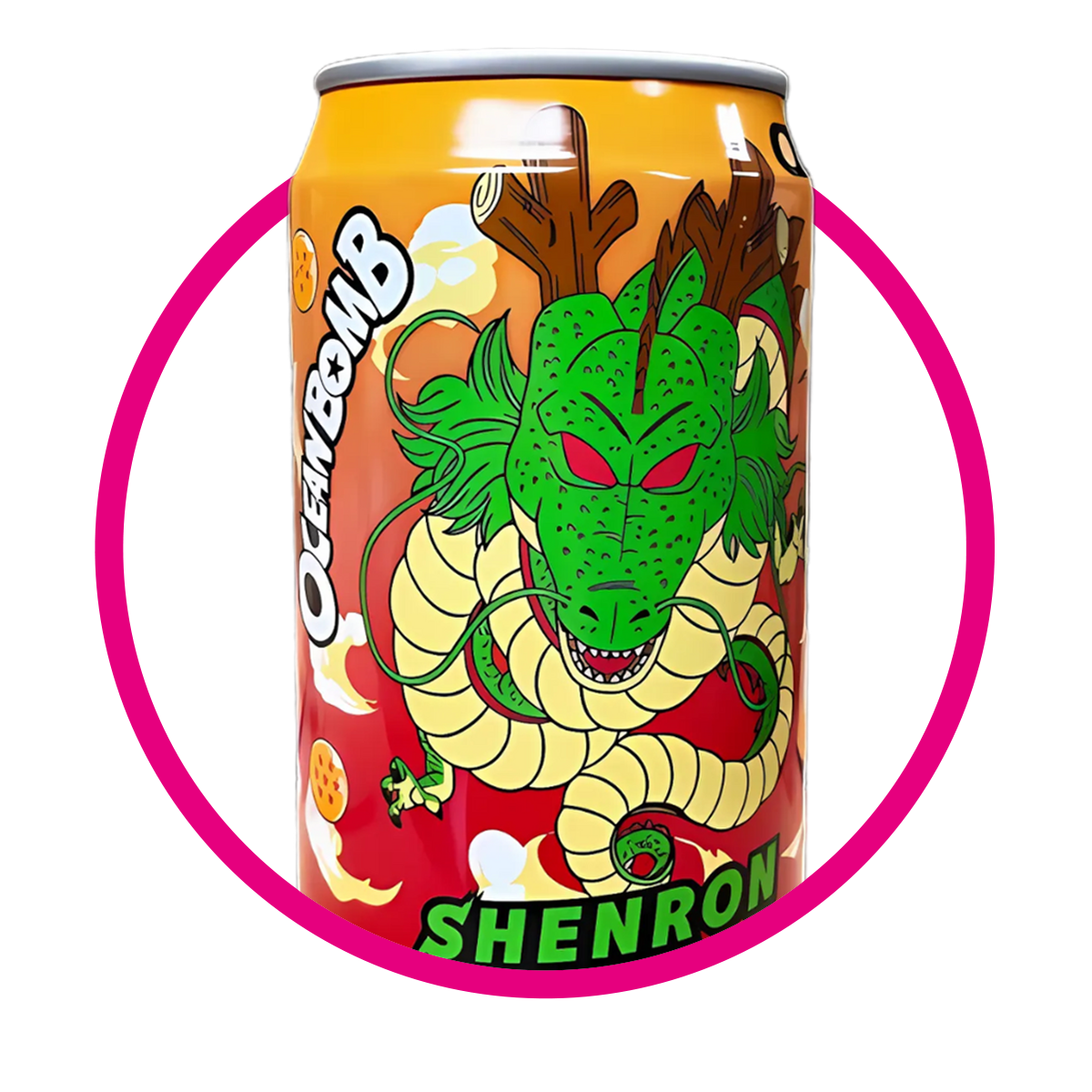 Lata de Oceanboomb Shenlong Orange Sparkling 330 ml