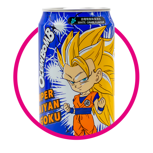 Lata de Oceanboomb White Grape Super Saiyan Goku 330 ml