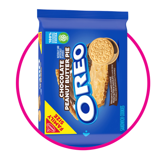 Caja de Nabisco Oreo Chocolate&Peanut Butter 482 g