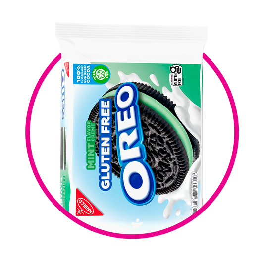 Bolsa de Nabisco Oreo Mint Gluten Free 353 g