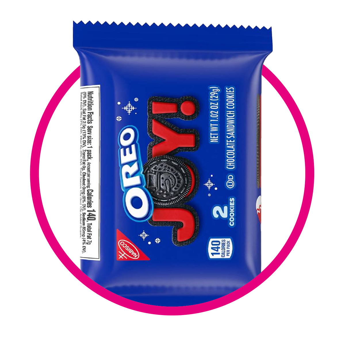 Caja de Nabisco Oreo Joy 530 g
