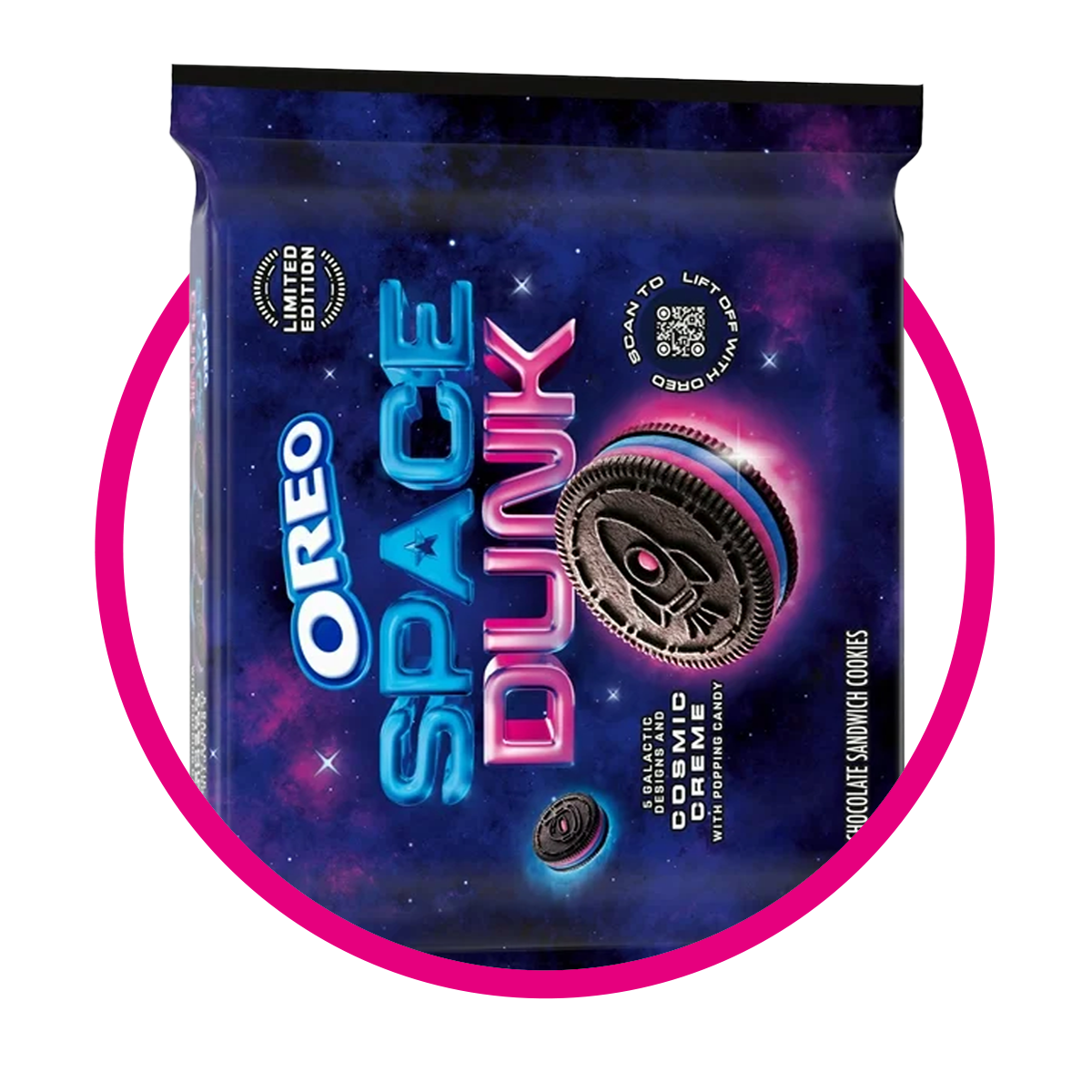 Bolsa de Oreo Galletas Space Dunk Edicion Limitada 303 g
