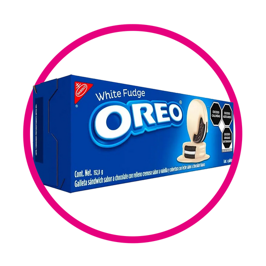 Caja de Nabisco Oreo White Fudge 152.8 g