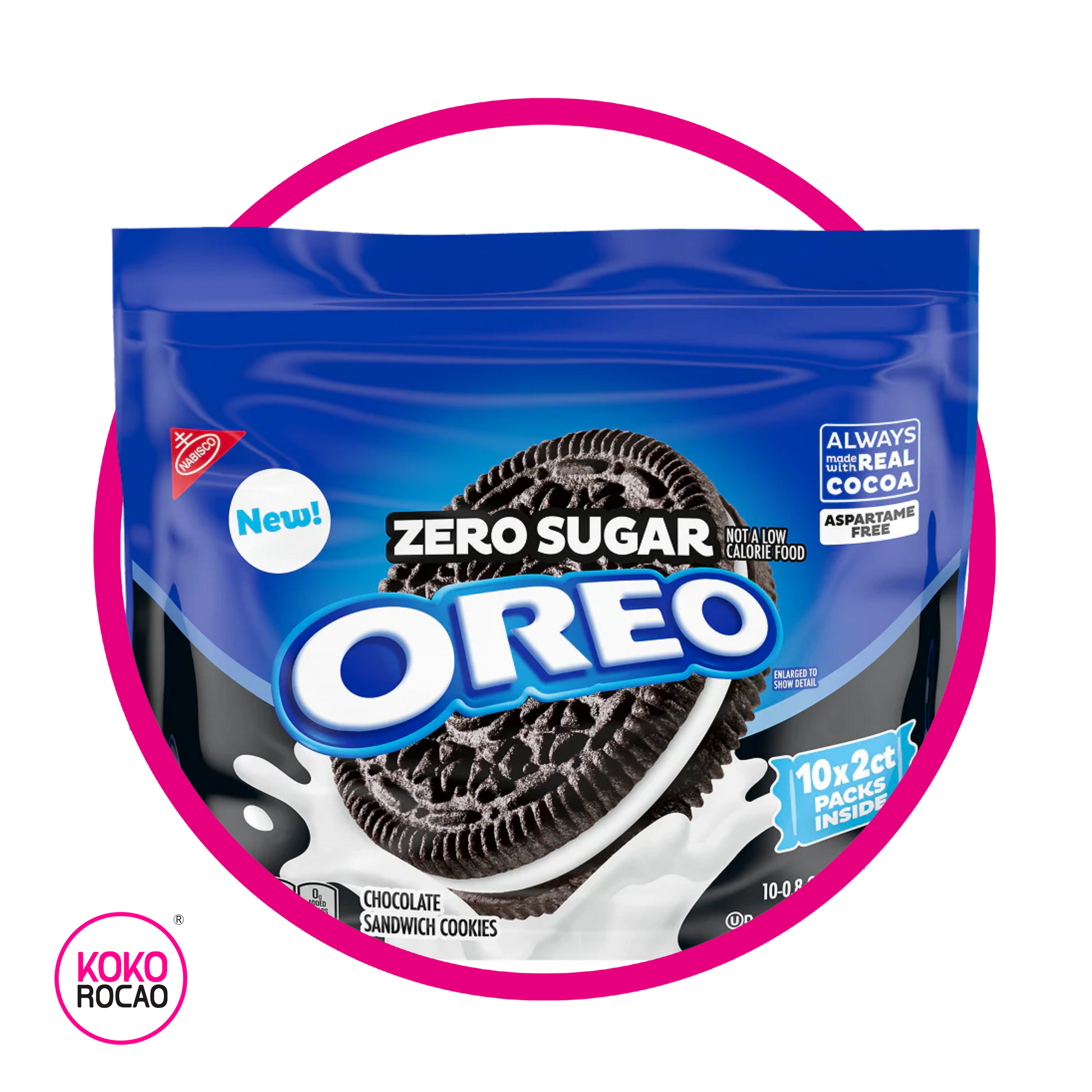 Bolsa de Nabisco Oreo Zero Sugar 22GR6