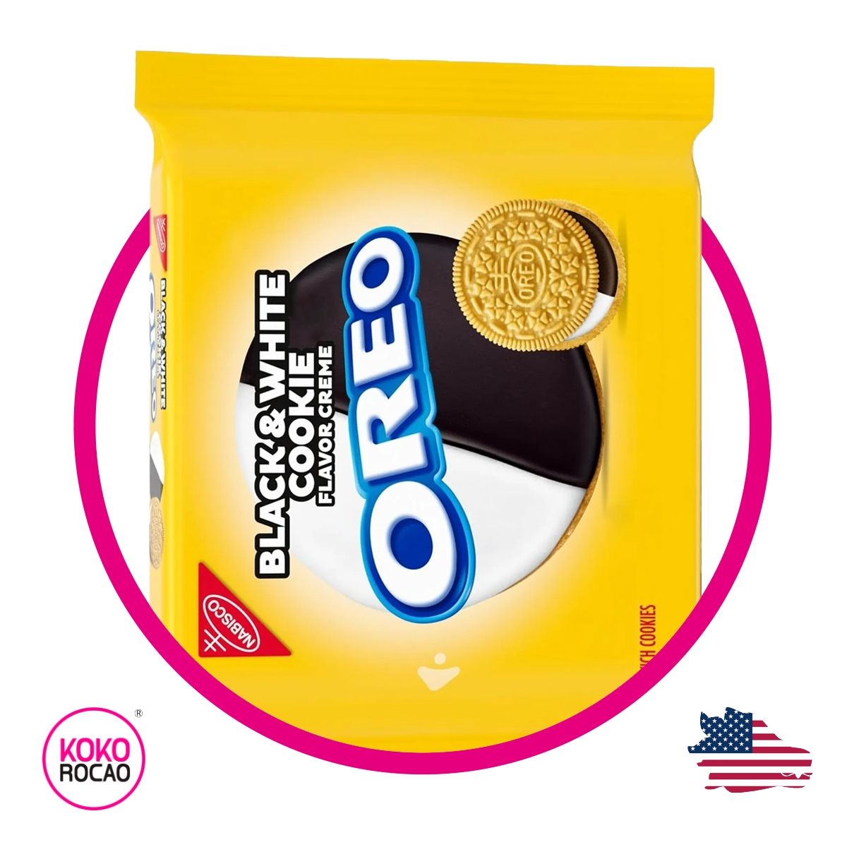 Bolsa de Oreo Galletas Black And White Edicion 303 g