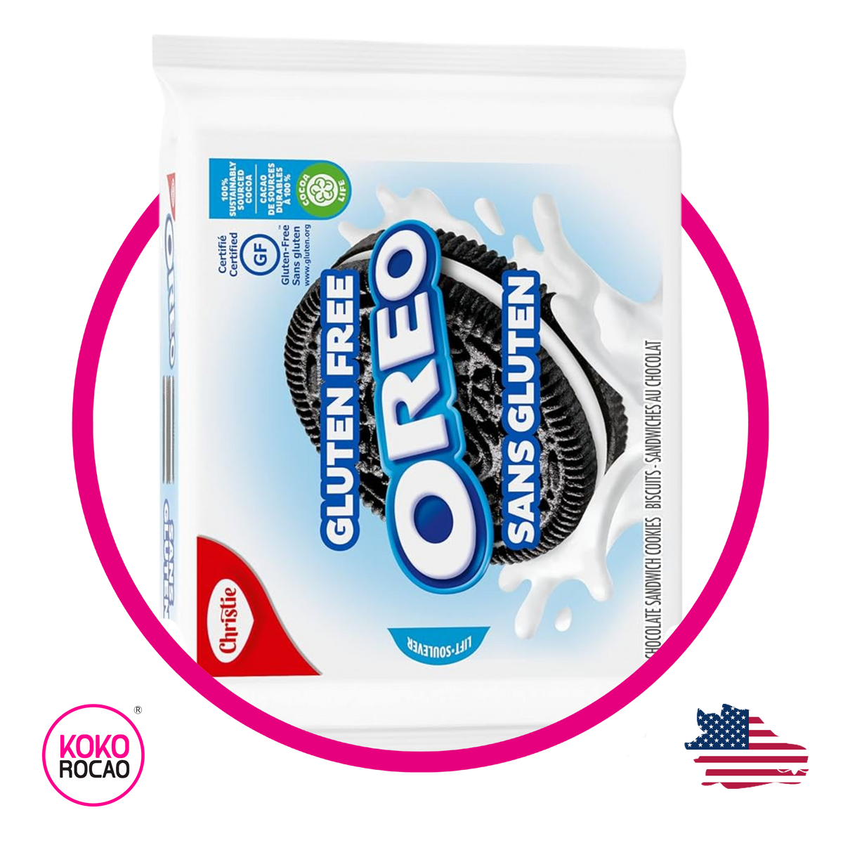 Bolsa de Oreo Galletas Gluten Free 342 g