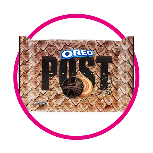 Caja de Oreo Post Malone Salted Caramel Shortbread 303 g